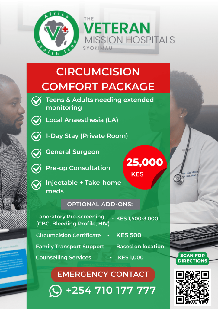Circumcision comfort Package veteran mission hospitals